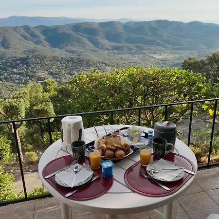 D'hôtes Vue L'estérel Panoramique Couette-café Saint-Jean-de-l'Esterel